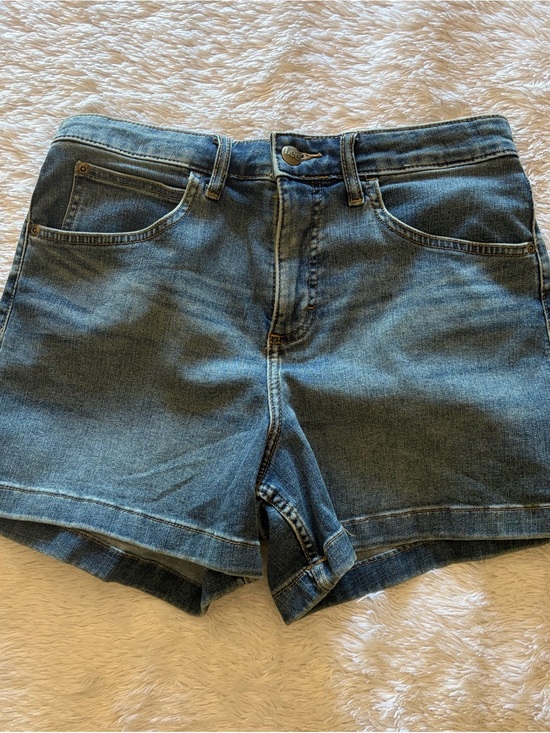 Lee Pants - Lee Women's Mid Wash Denim Jean Shorts
